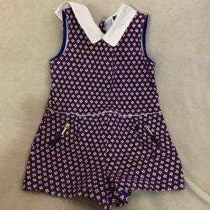 Janie and Jack 4T shorts romper